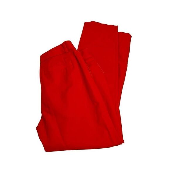 Kate Spade orange Davis skinny crop pants size approximately 4 - Picture 15 of 16